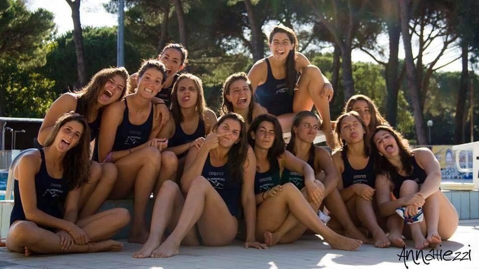 La formazione della Mediostar Waterpolo Prato