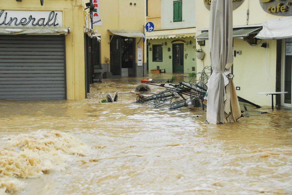 L'alluvione del 7 novembre 2011 all'Elba (foto Gio' Di Stefano)