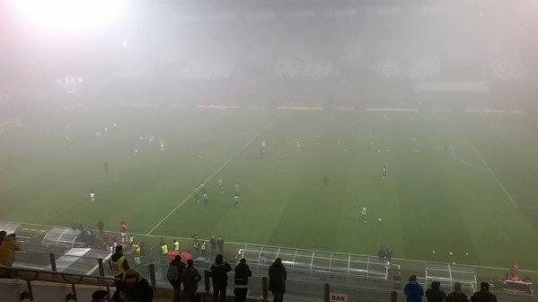 nebbia al mapei stadium