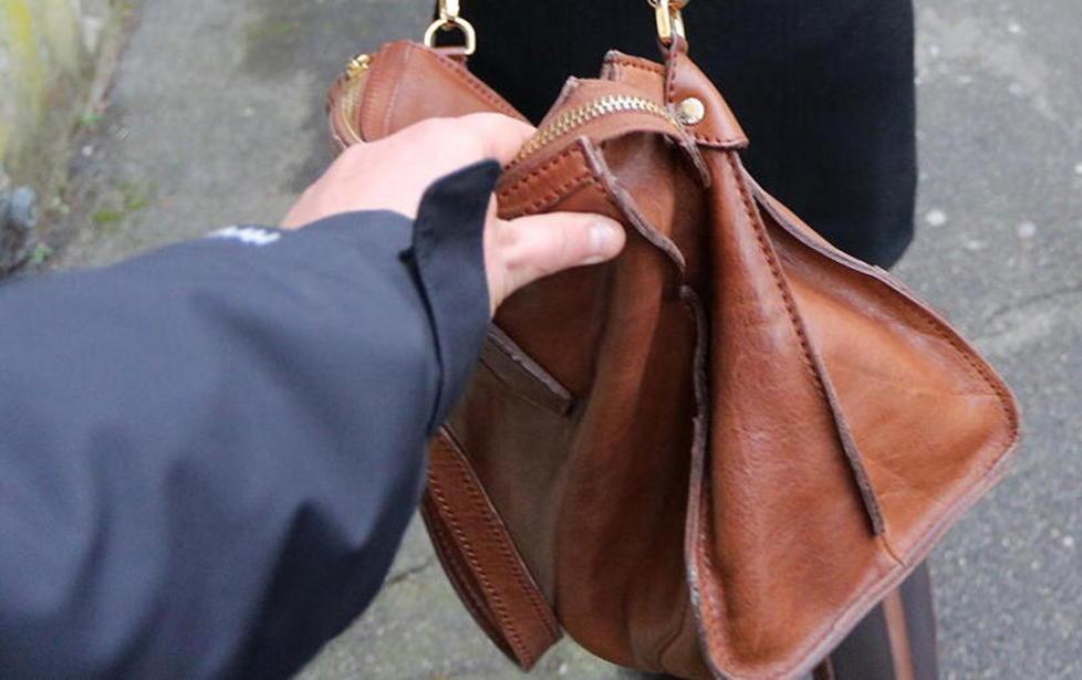 «Siamo finanzieri», e gli sfilano il marsupio 