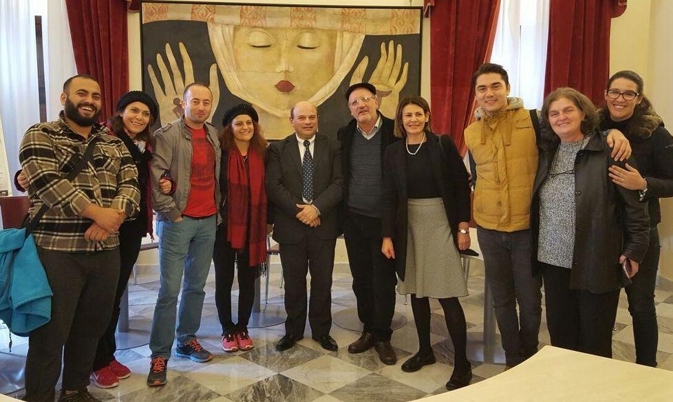Una delegazione turca a Palazzo Ducale