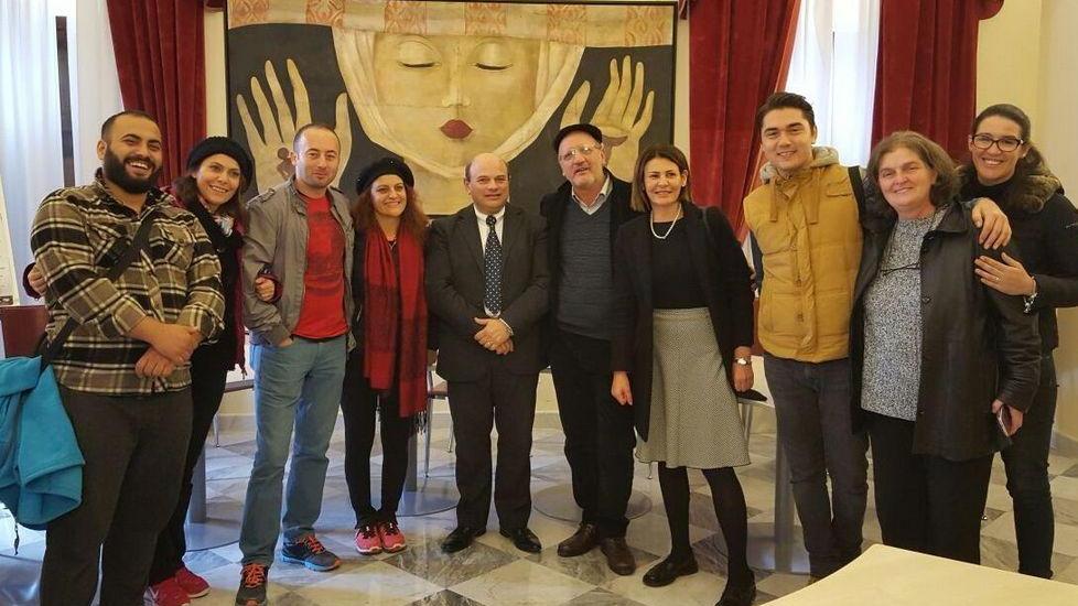 Una delegazione turca a Palazzo Ducale