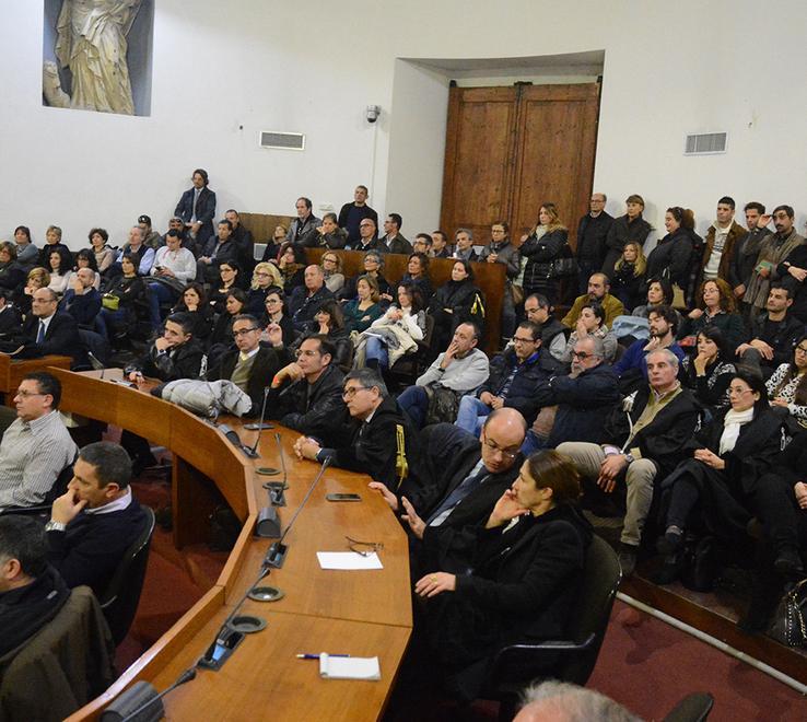 Manifestazione in piazza per salvare il tribunale 