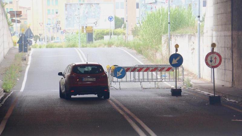 Via ai lavori al sottopasso di Porta a Terra