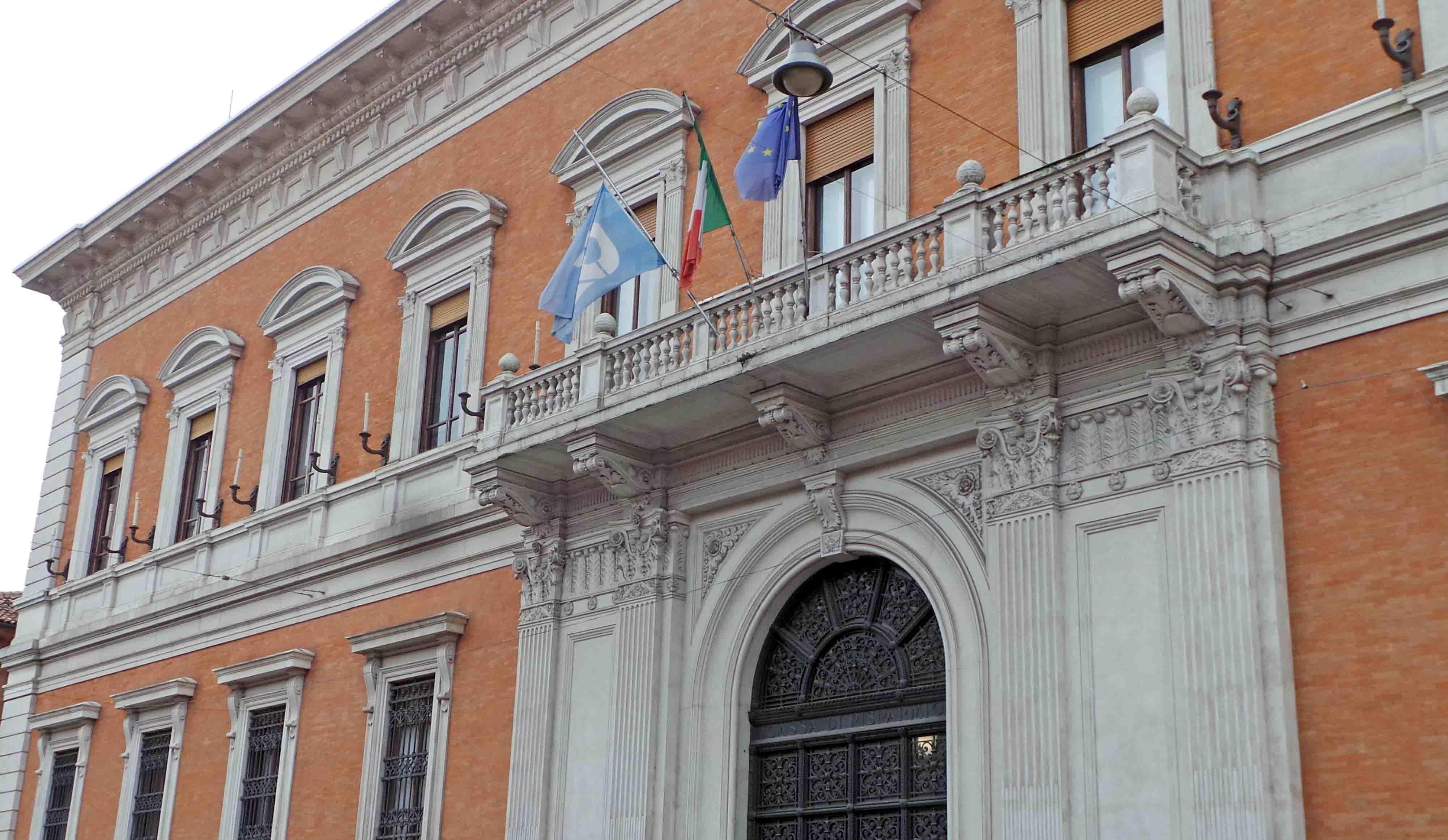 La sede Carife di corso Giovecca
