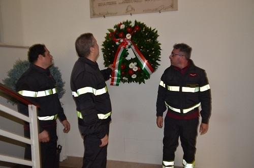 I vigili del fuoco celebrano Santa Barbara