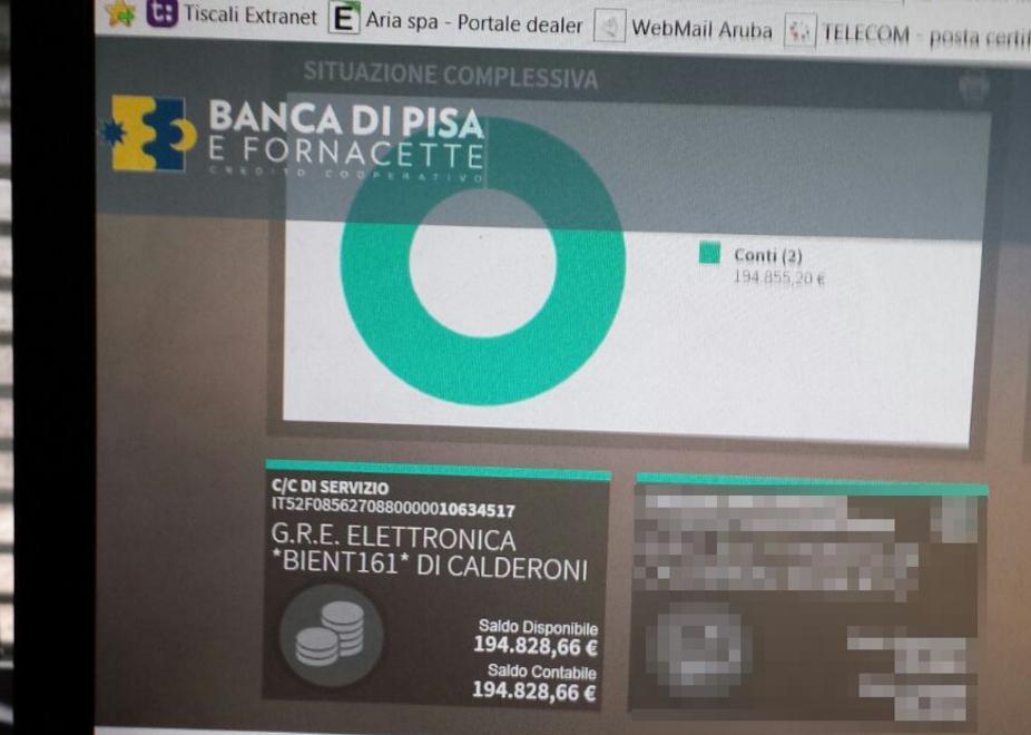 Gli accreditano per sbaglio 191mila euro sul conto 