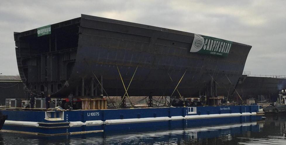 Due giga yacht da 110 metri nella darsena 