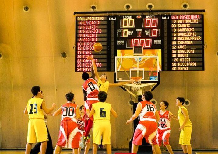 U13 Gea, sesta vittoria consecutiva Violato il parquet di Piombino