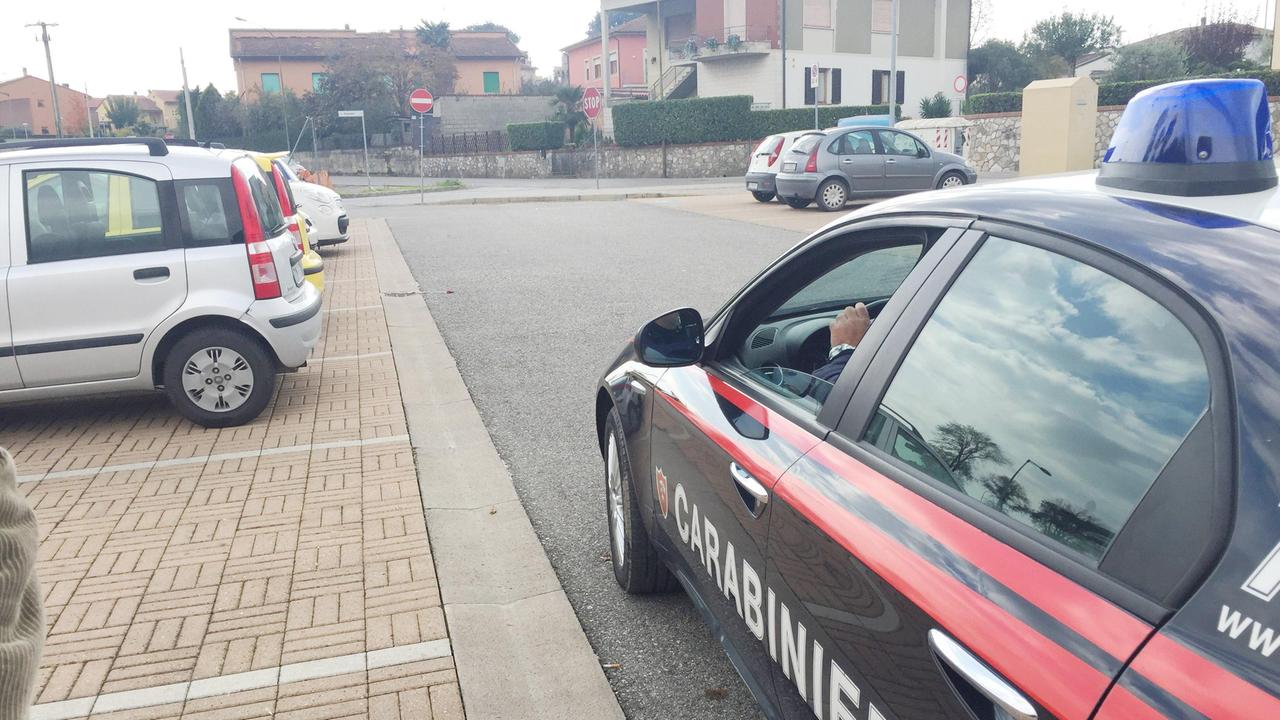 Una pattuglia dei carabinieri