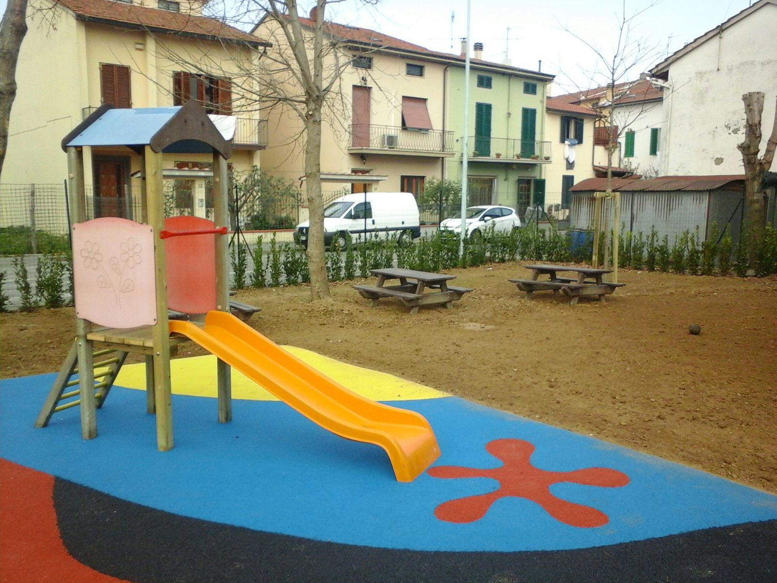 Il nuovo giardino dell'asilo di Vergaio
