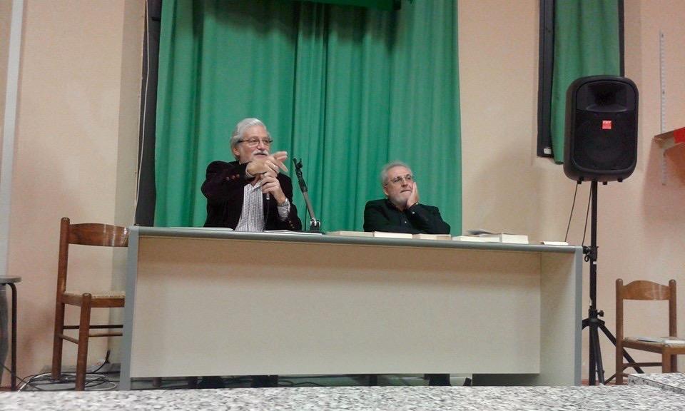 Roberto Pazzi con Gerardo Passannante