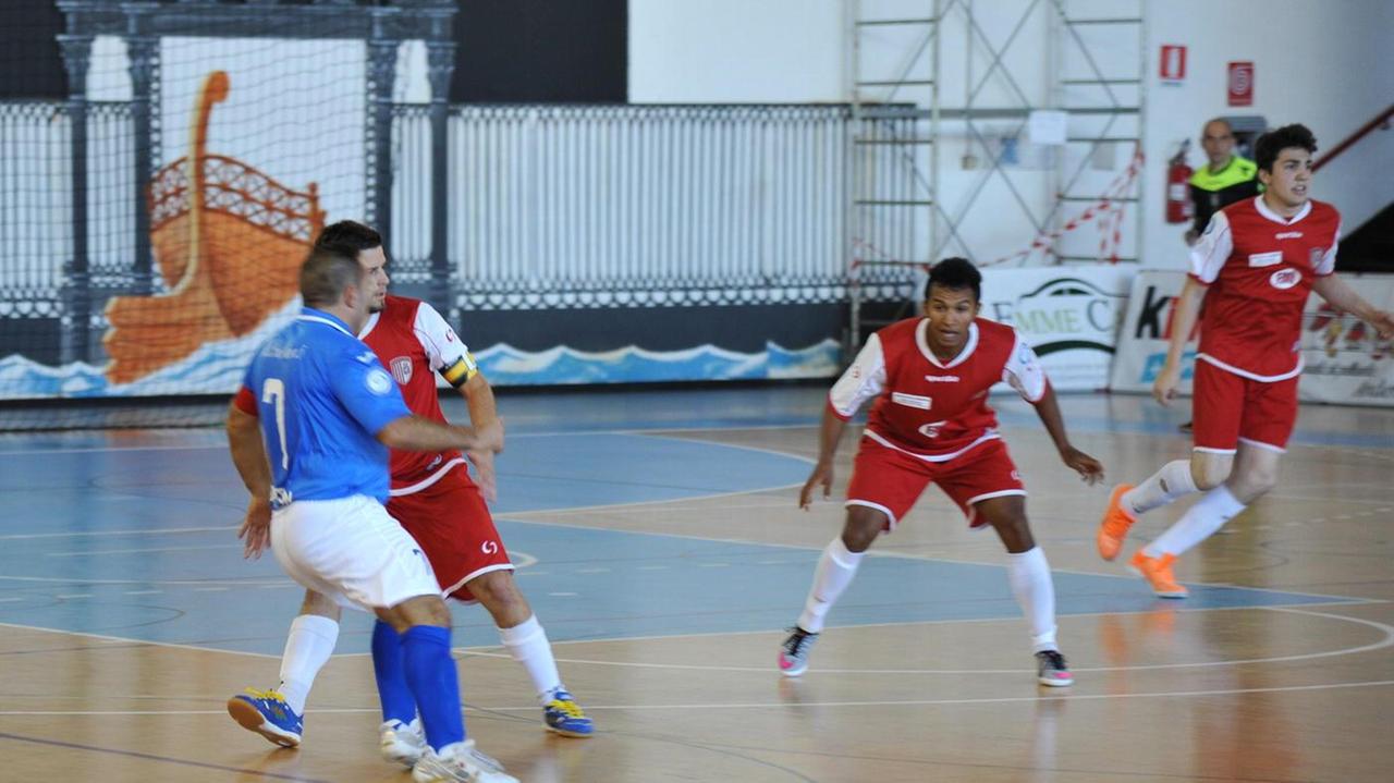 Un'azione del Prato calcio a 5 (foto d'archivio)