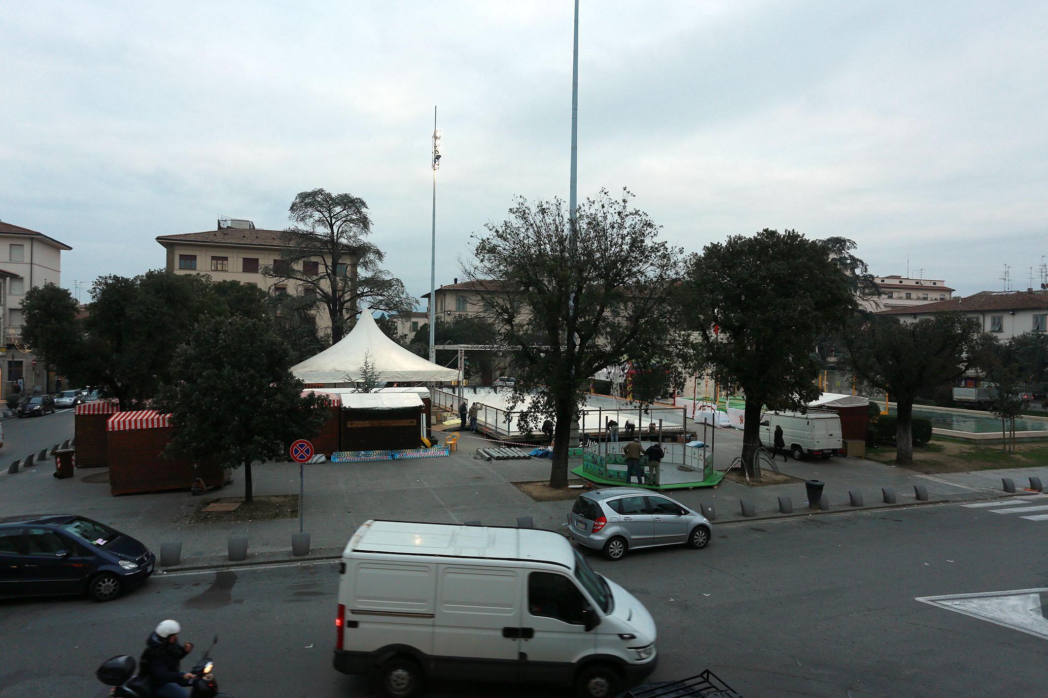 Piazza della Vittoria a Empoli