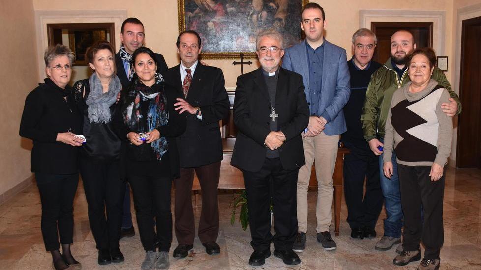 Caritas, premiati i “magnifici sette”
