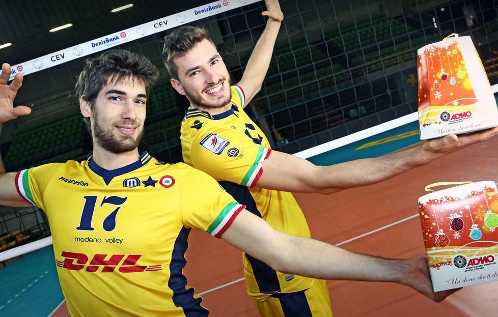 I campioni del volley per l’Admo