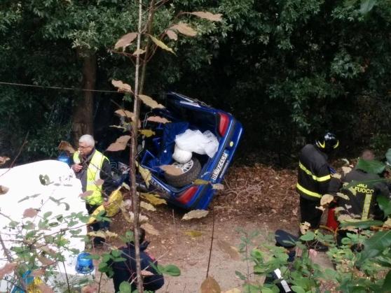L'incidente al rally di Barberino
