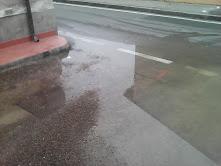 La perdita di acqua a Iolo