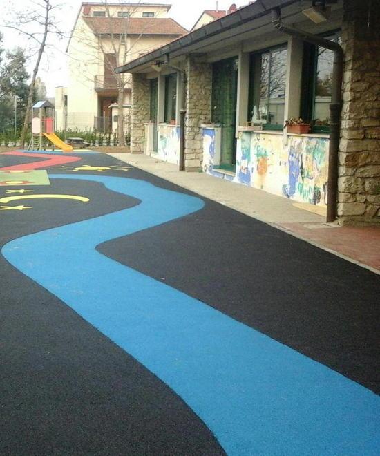 Giardino dell’asilo di Vergaio: più grande e con due orti