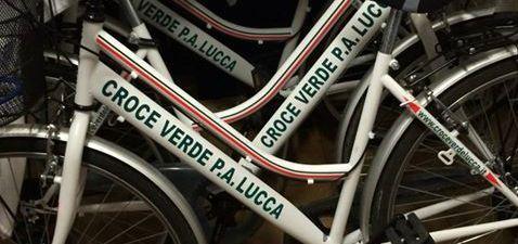 Rubata una delle bici della Croce Verde di Lucca