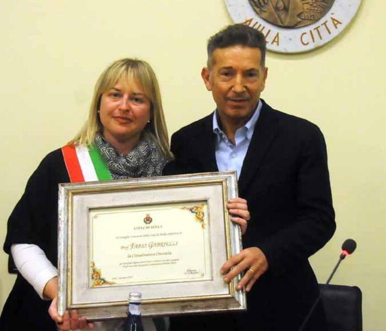 Conferita cittadinanza onoraria a Gabrielli 