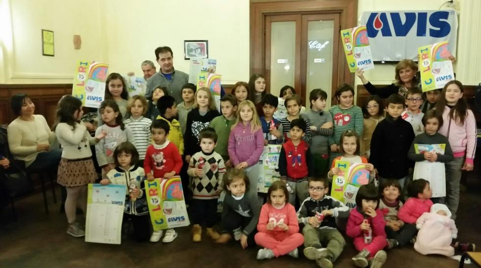 I “Colori in libertà” dei bimbi nel calendario dell’Avis