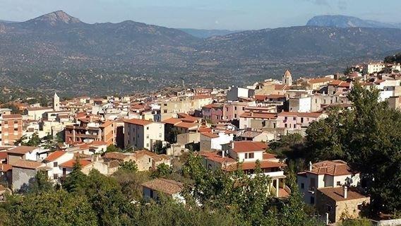 Un panorama di Oliena