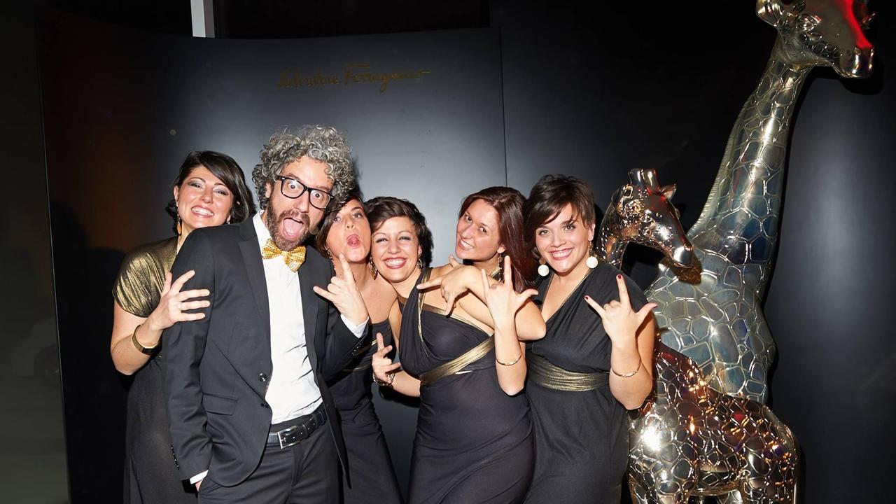 Le 5 con il maestro Carlo Bosco