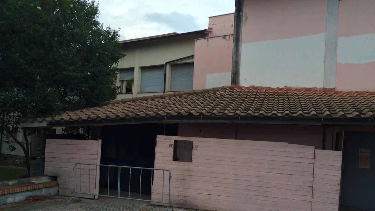 L'ingresso del teatro De Filippo a Cecina