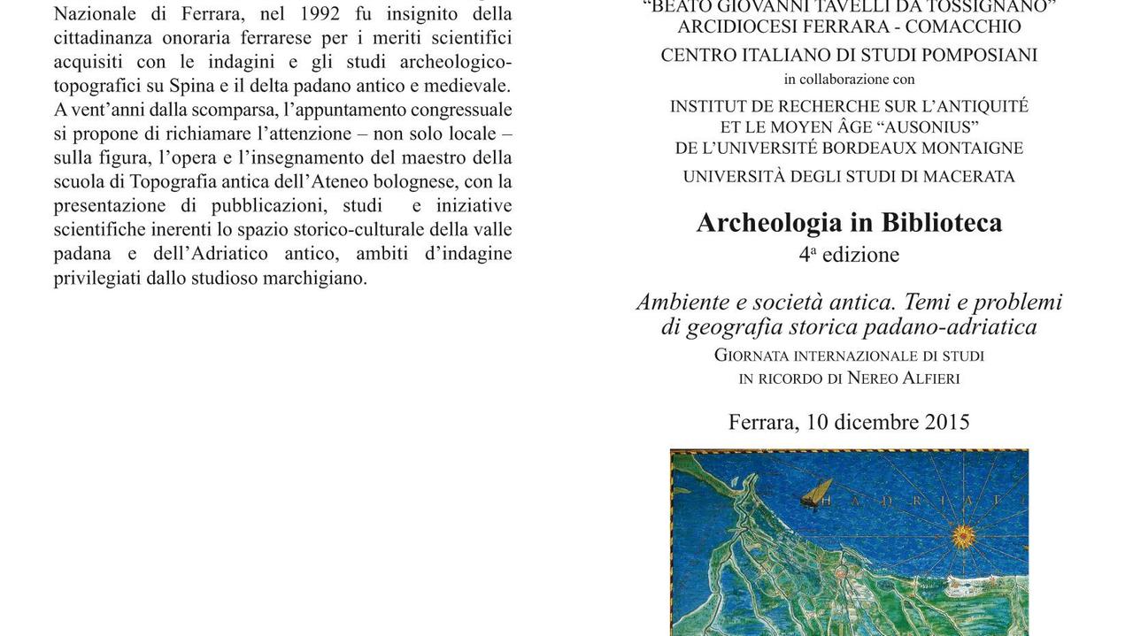 Convegno Nereo Alfieri
