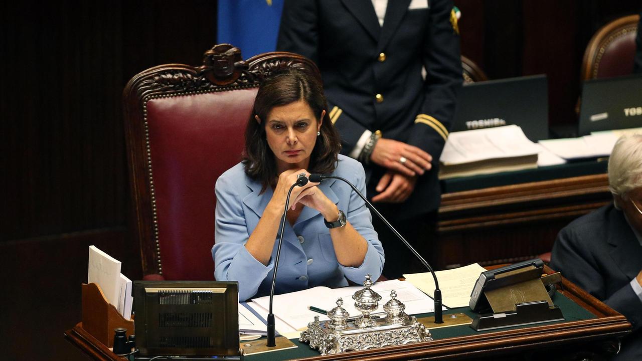 La presidente della Camera dei Deputati Laura Boldrini