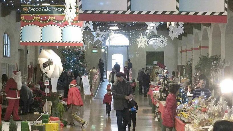 il treno di BABBO NATALE