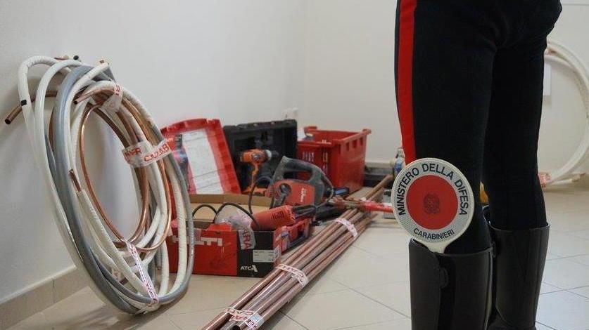 Sorprende il ladro, rimedia un pugno