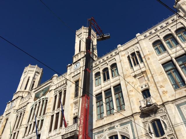 Il municipio di Cagliari (foto Mario Rosas)