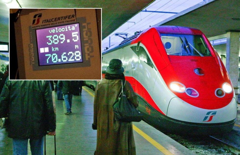 Freccia lanciata a 390 sotto una guida pisana 