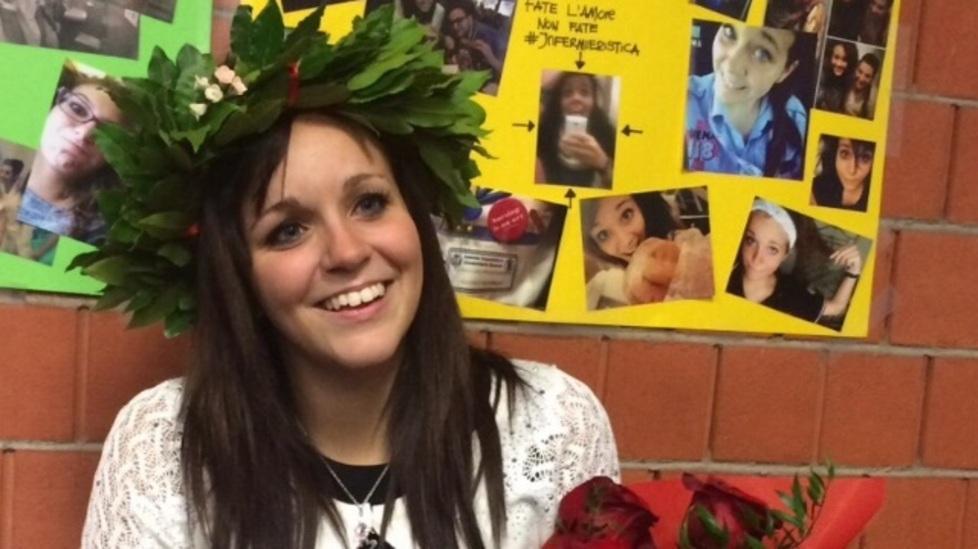 Una tesi di laurea da 110 su 110 per Perla Azzurra Buonaccorsi