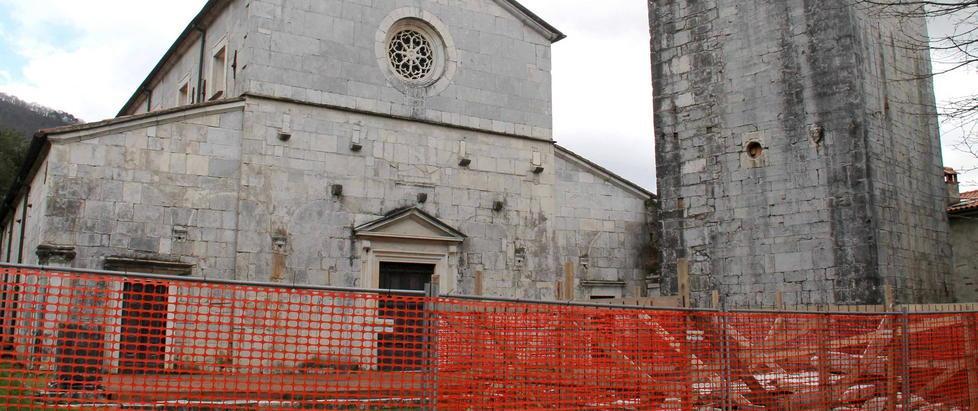In dirittura d’arrivo i lavori alla pieve di Michelangelo 