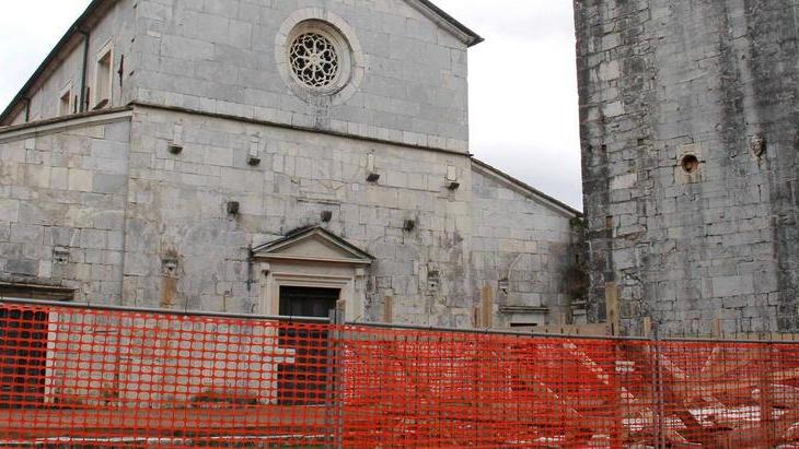 In dirittura d’arrivo i lavori alla pieve di Michelangelo