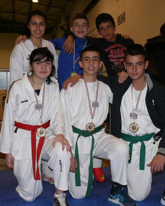 Taekwondo, altre medaglie per la polisportiva Barbagia