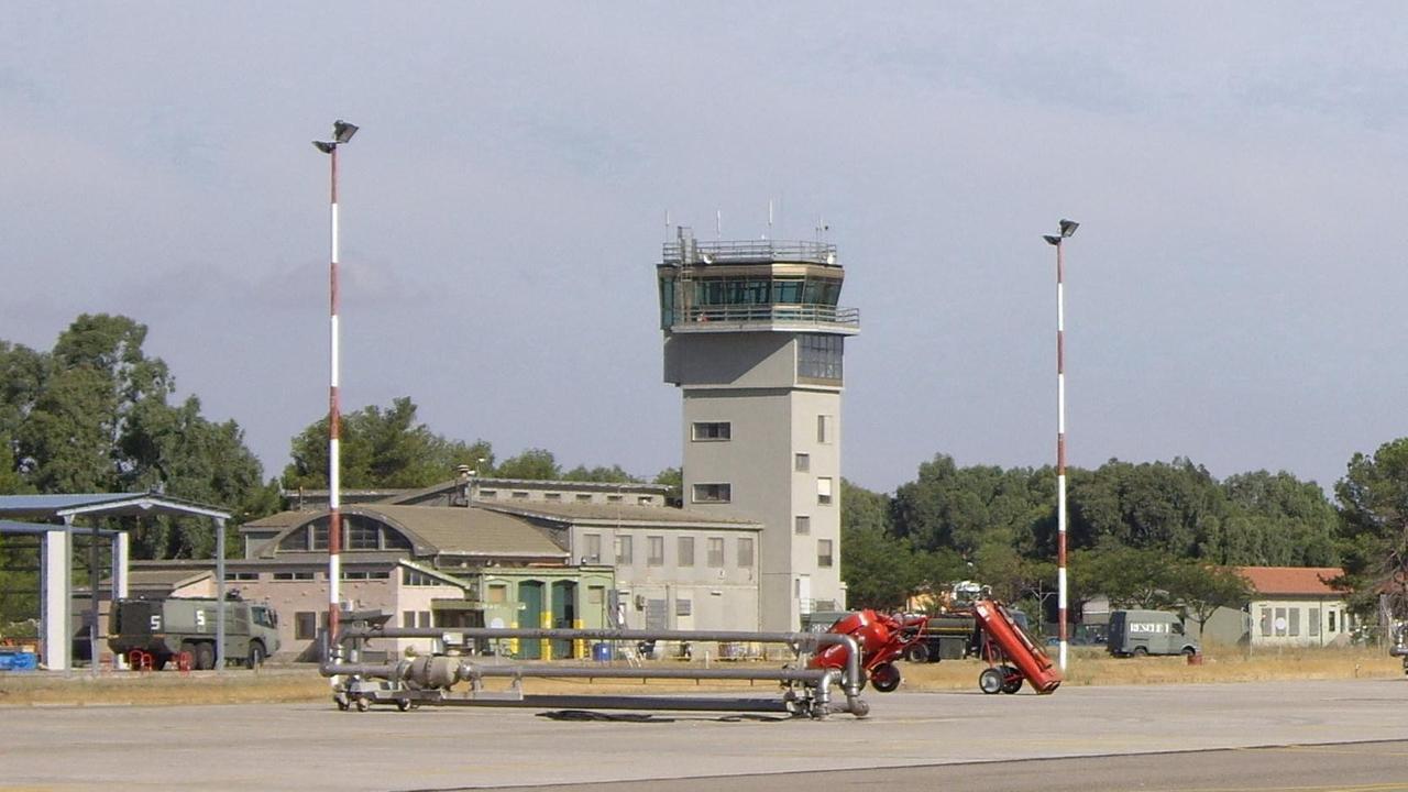 L'aeroporto militare di Decimomannu
