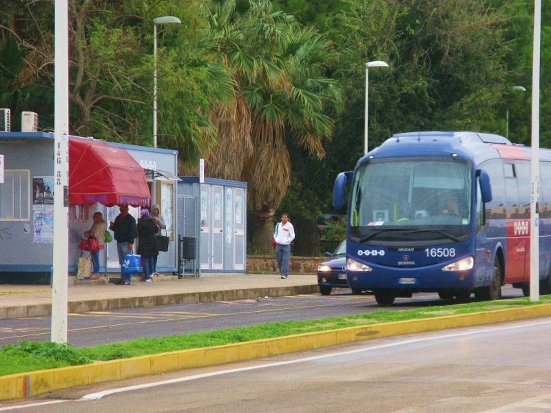 La biglietteria Arst in via Padre Zirano
