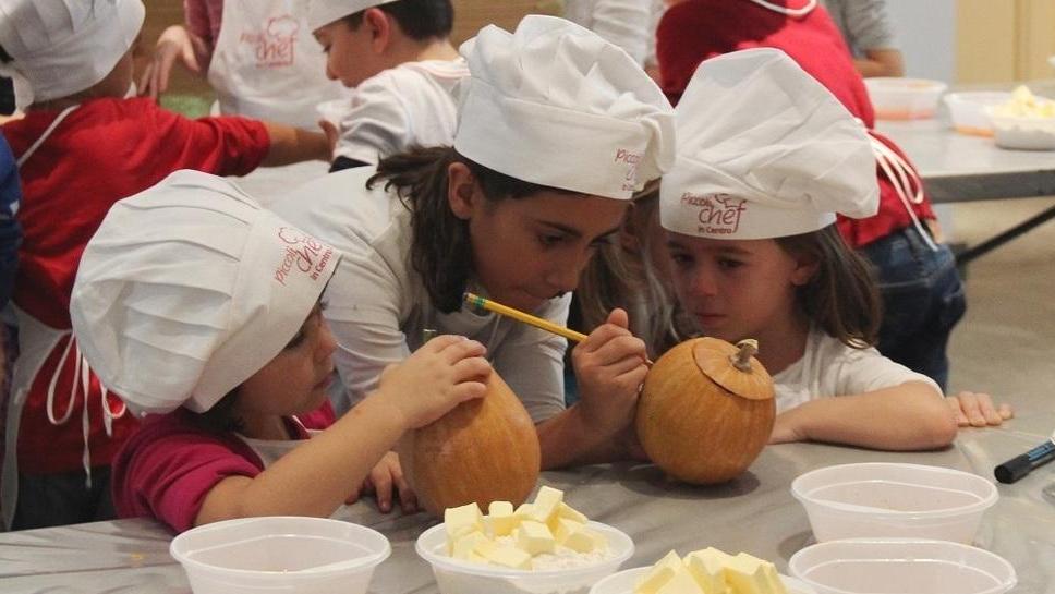 Al palazzo della Frumentaria tre weekend con i piccoli chef