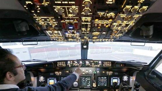 Un simulatore di volo per aspiranti piloti