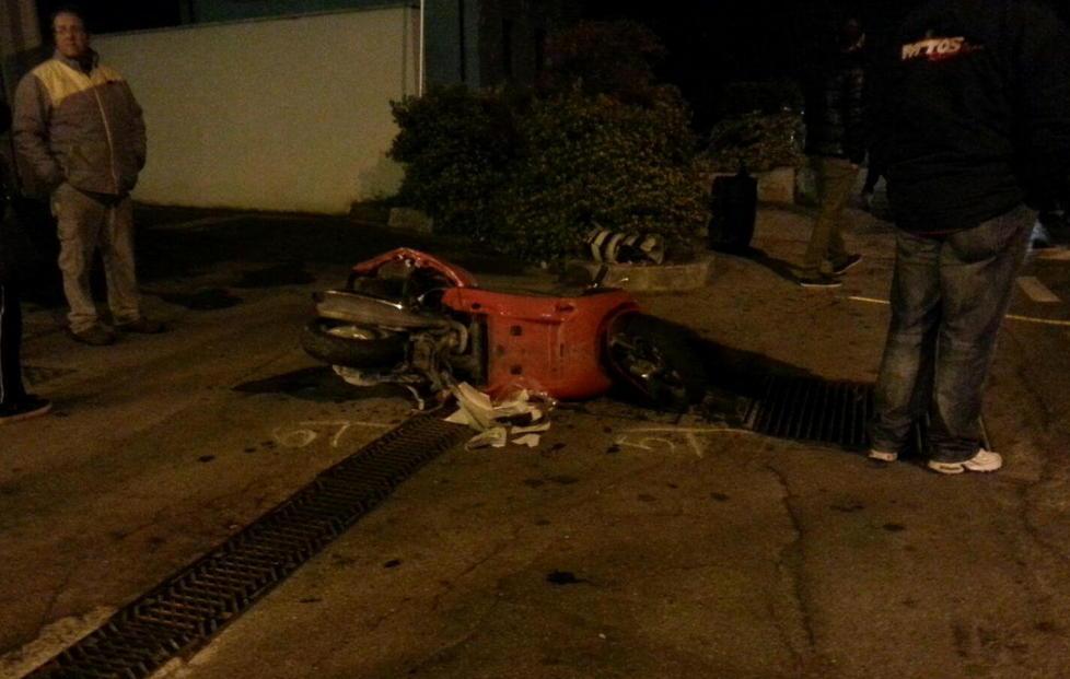 Ragazzo in scooter travolto da un’auto sulla Regionale 