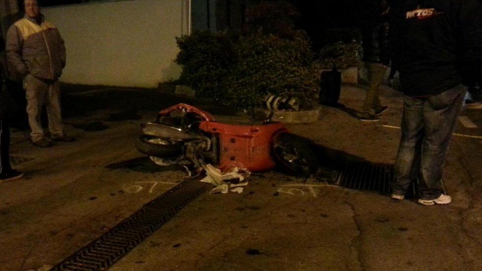 Ragazzo in scooter travolto da un’auto sulla Regionale