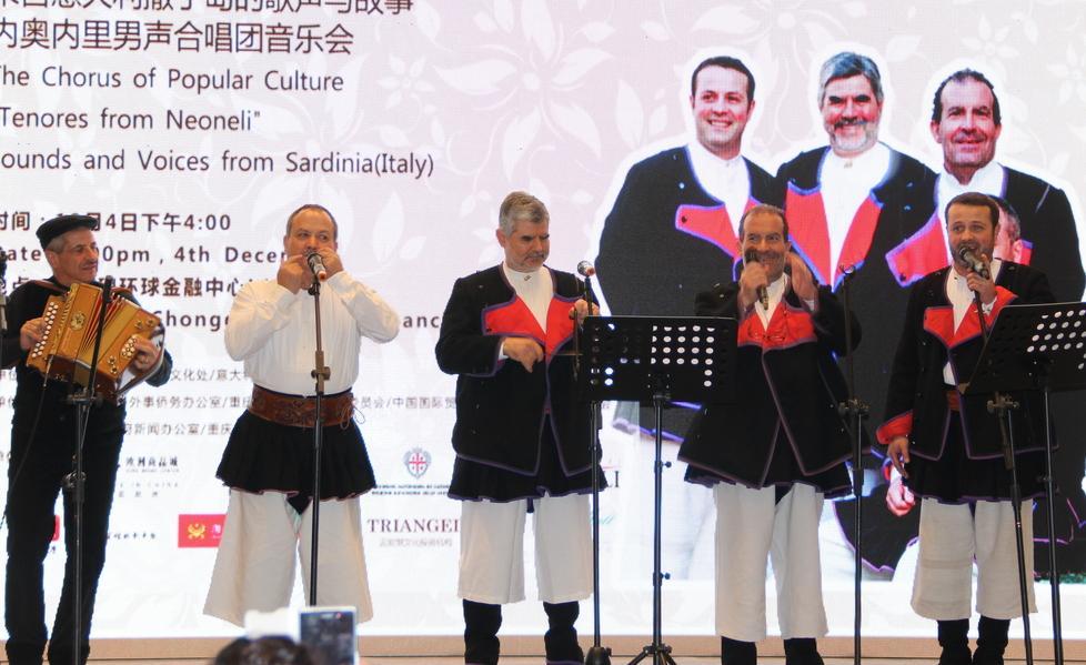  Il tour in Cina dei Tenores di Neoneli 