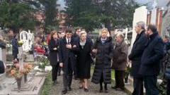 Il funerale di Guelfo Marcucci a Barga