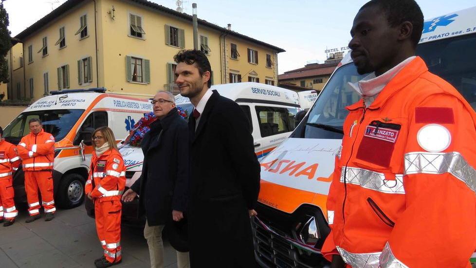 I nuovi mezzi della Pubblica assistenza