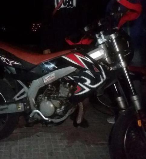 La moto del sedicenne