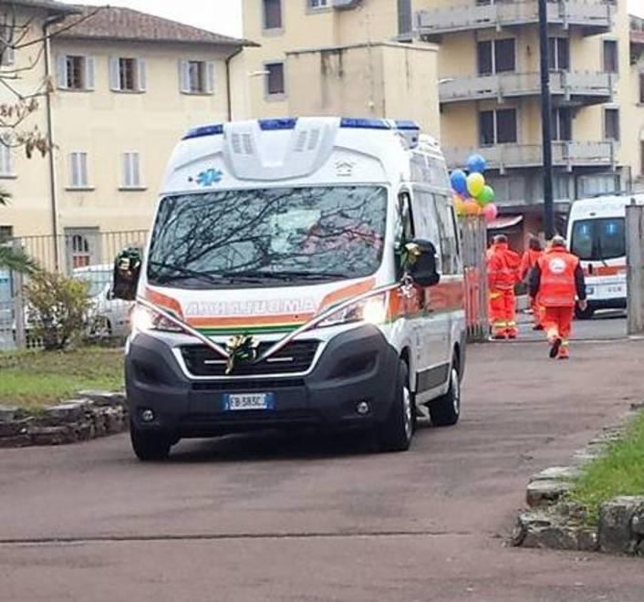 Inaugurata una nuova ambulanza